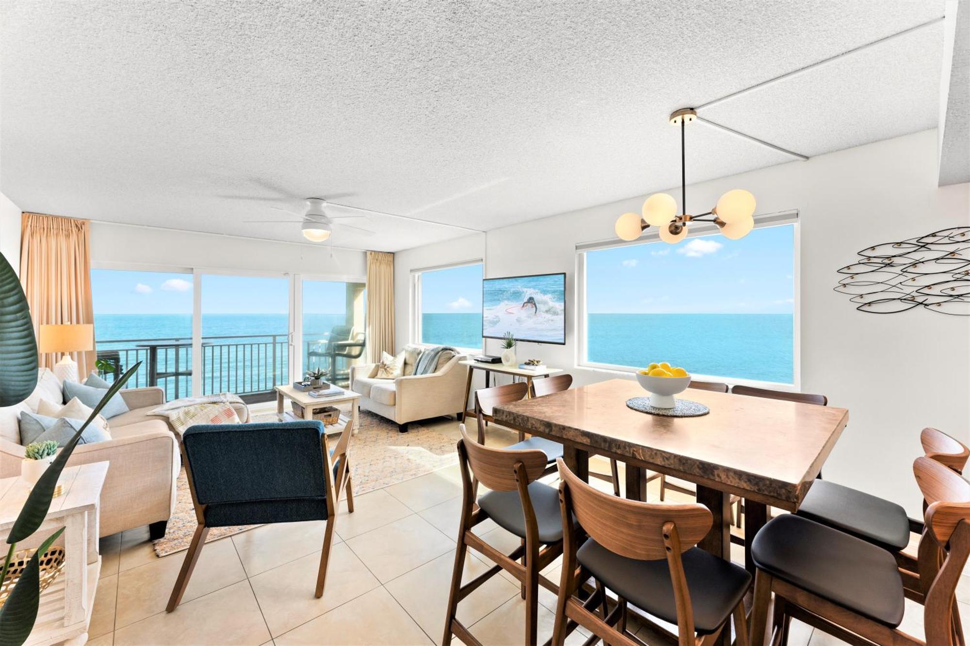 ساتيلايت بيتش Paradise Beach Club - Oceanfront And Penthouse المظهر الخارجي الصورة